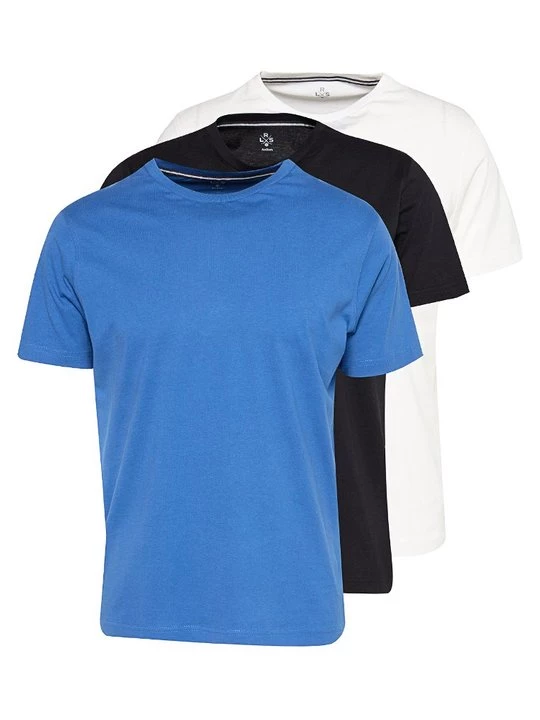 Foto van product T-shirt basic Lerros blauw