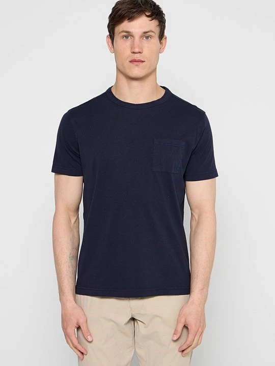 Foto van product T-shirt basic Lerros donkerblauw