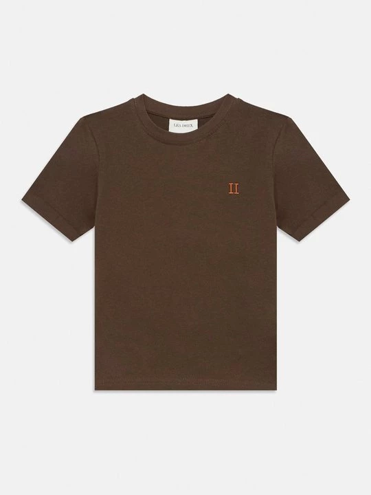 Foto van product T-shirt basic Les Deux bruin