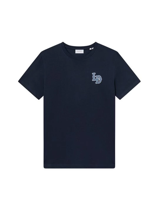 Foto van product T-shirt basic Les Deux donkerblauw
