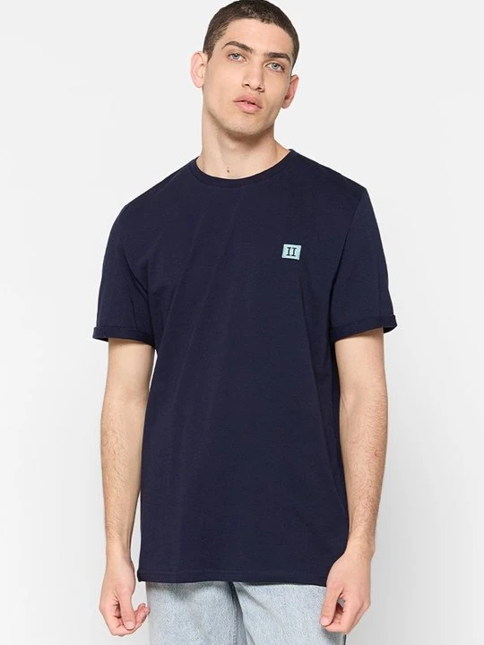 Foto van product T-shirt basic Les Deux donkerblauw