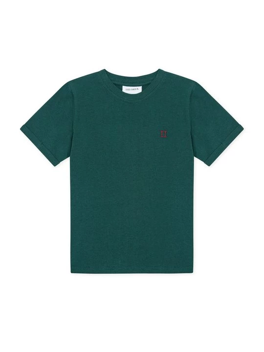 Foto van product T-shirt basic Les Deux donkergroen