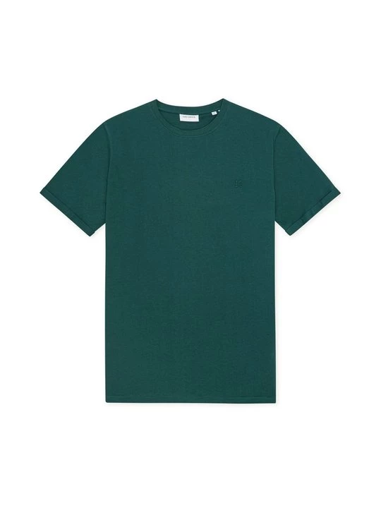 Foto van product T-shirt basic Les Deux donkergroen
