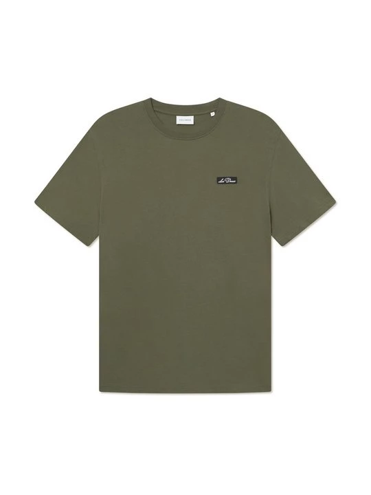 Foto van product T-shirt basic Les Deux donkergroen