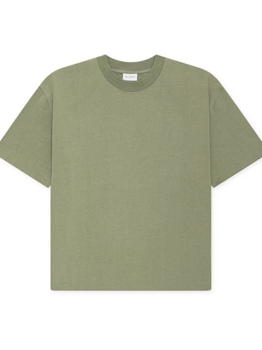 Foto van product T-shirt basic Les Deux kaki