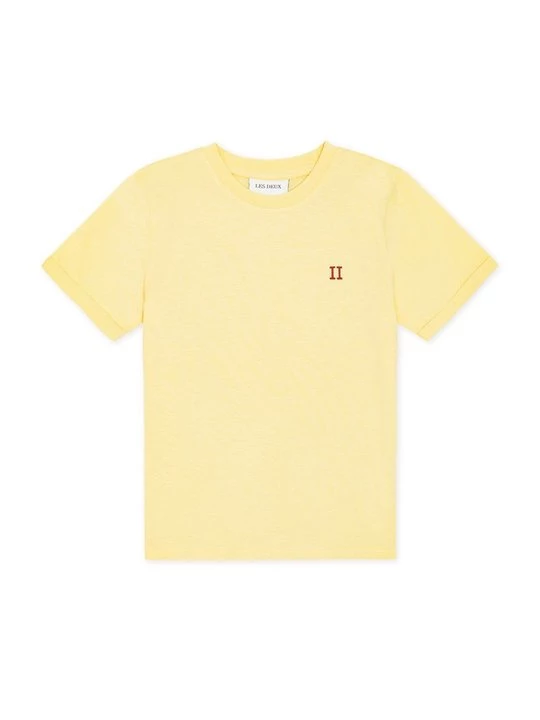 Foto van product T-shirt basic Les Deux lichtgeel