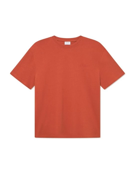 Foto van product T-shirt basic Les Deux rood