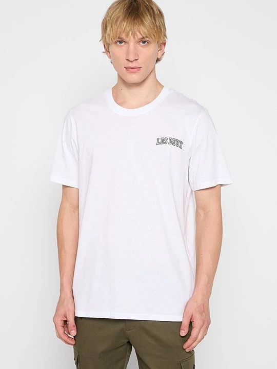 Foto van product T-shirt basic Les Deux wit