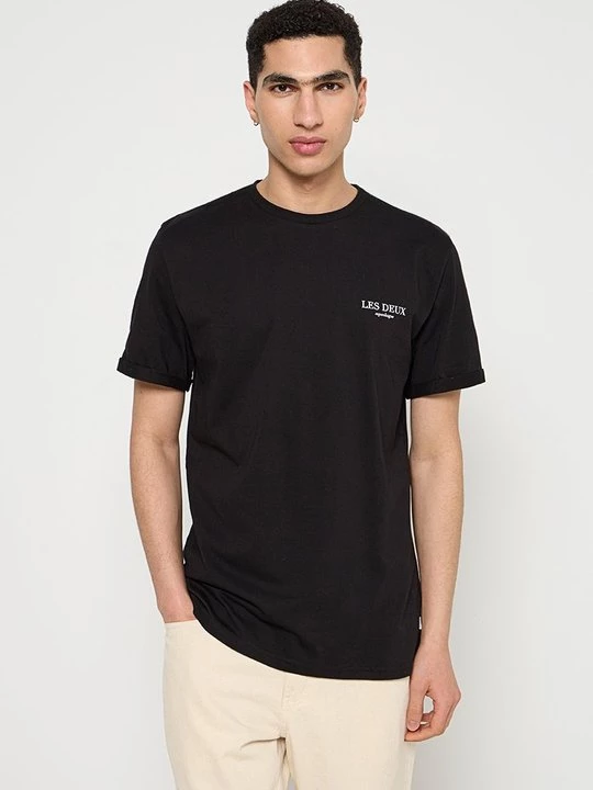 Foto van product T-shirt basic Les Deux zwart
