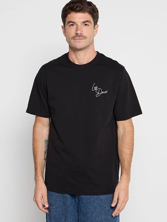 Foto van product T-shirt basic Les Deux zwart