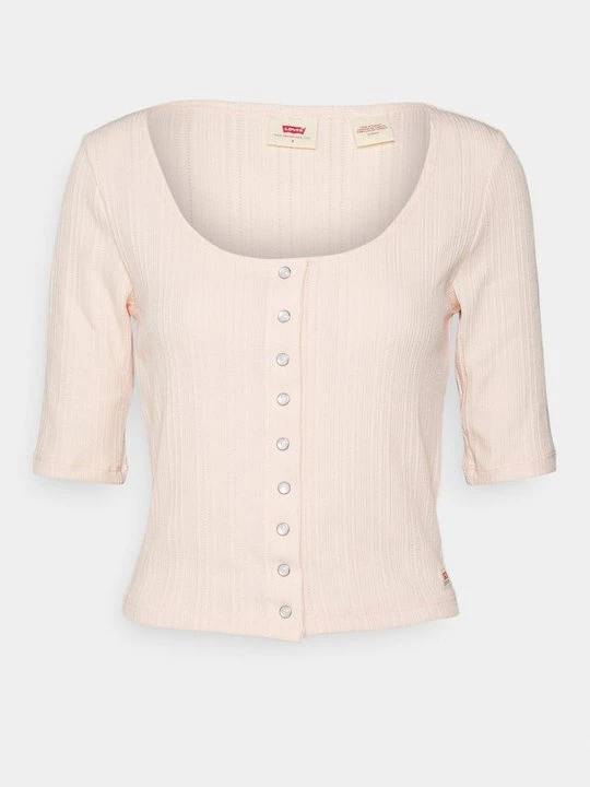 Foto van product T-shirt basic Levi's donkerroze