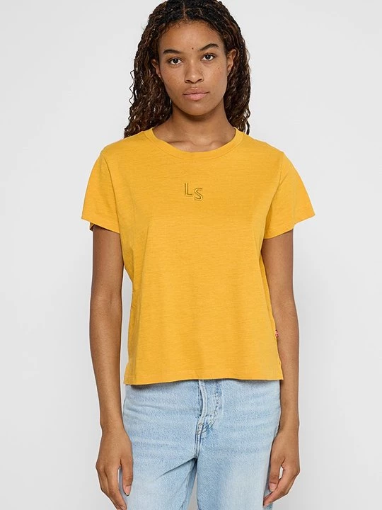 Foto van product T-shirt basic Levi's geel