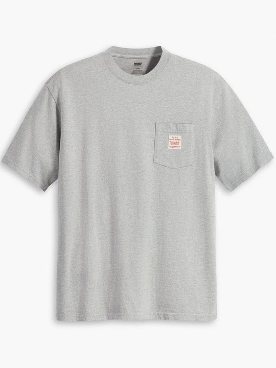 Foto van product T-shirt basic Levi's grijs gemêleerd