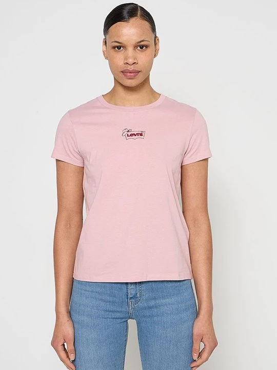 Foto van product T-shirt basic Levi's roze
