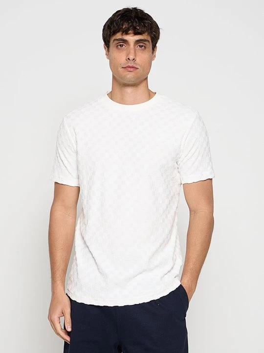 Foto van product T-shirt basic lindbergh crème
