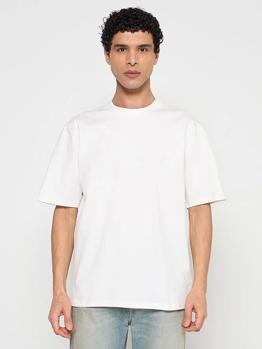 Foto van product T-shirt basic lindbergh crème