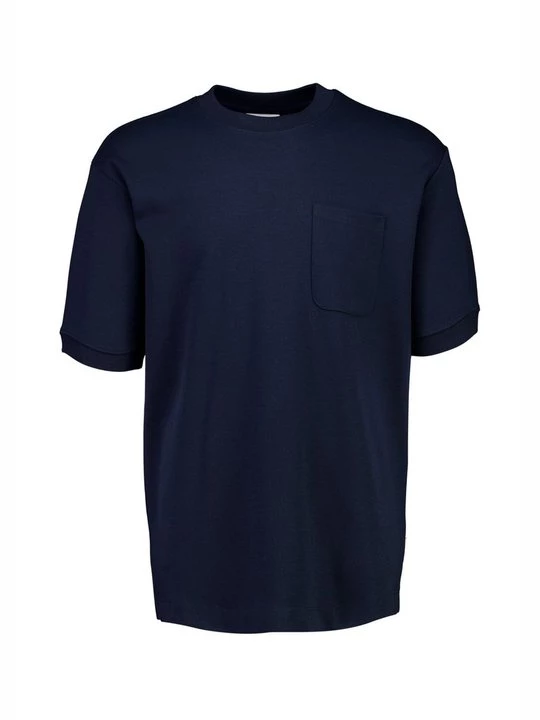 Foto van product T-shirt basic lindbergh donkerblauw