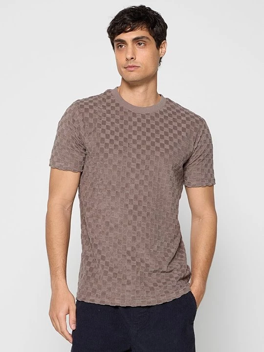 Foto van product T-shirt basic lindbergh grijs