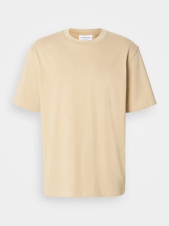 Foto van product T-shirt basic lindbergh zandkleur