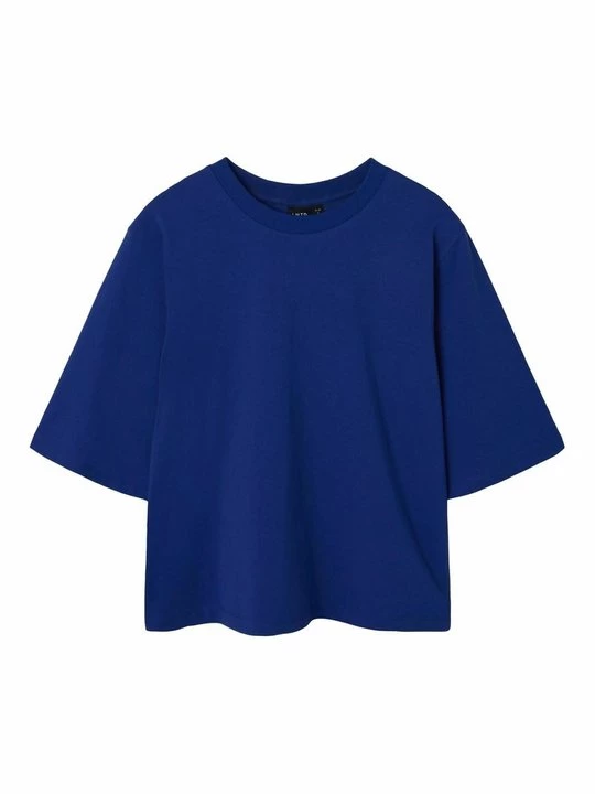 Foto van product T-shirt basic LMTD donkerblauw