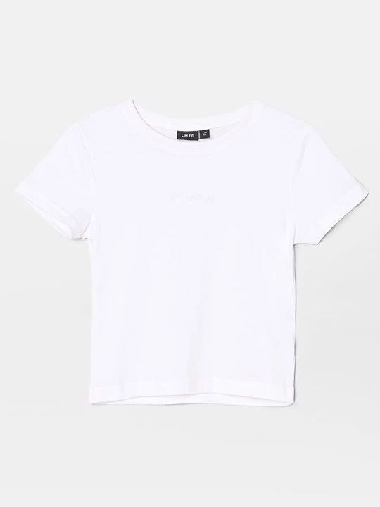 Foto van product T-shirt basic LMTD wit