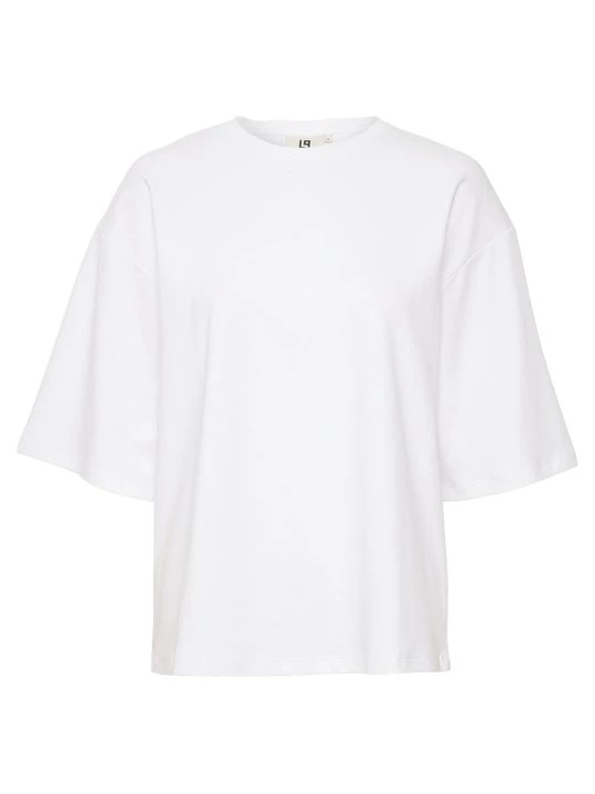 Foto van product T-shirt basic Lounge Nine crème