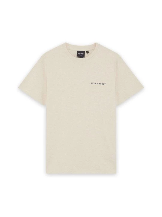 Foto van product T-shirt basic Lyle & Scott beżowy
