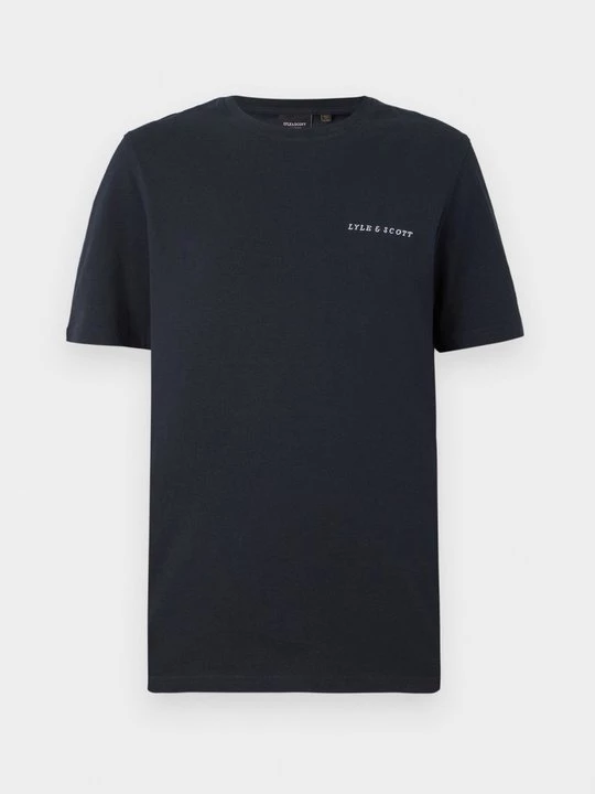 Foto van product T-shirt basic Lyle & Scott donkerblauw