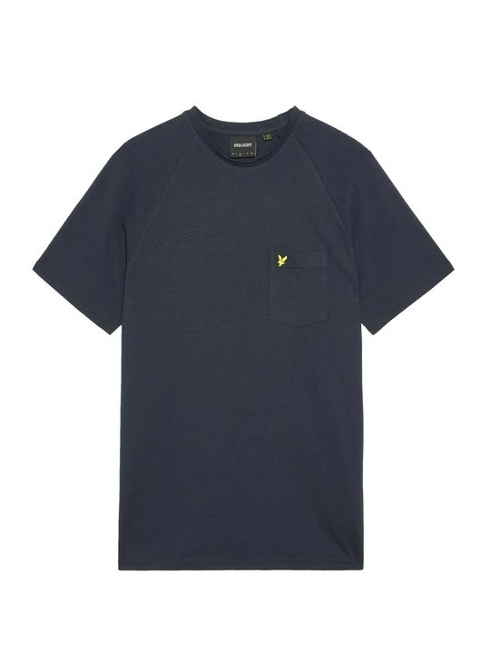 Foto van product T-shirt basic Lyle & Scott donkerblauw