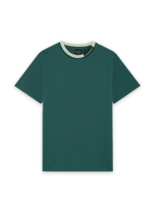 Foto van product T-shirt basic Lyle & Scott groen