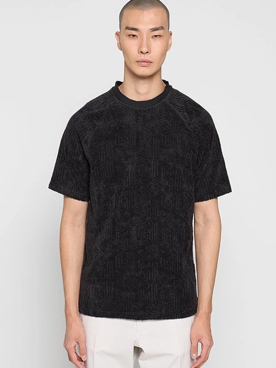 Foto van product T-shirt basic Lyle & Scott zwart