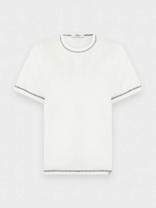 Foto van product T-shirt basic Mads Nørgaard wit