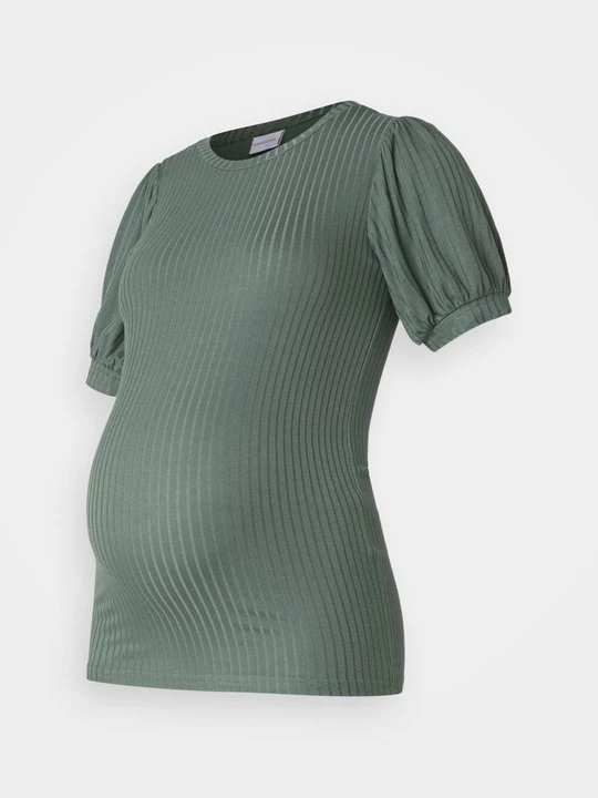 Foto van product T-shirt basic Mamalicious groen
