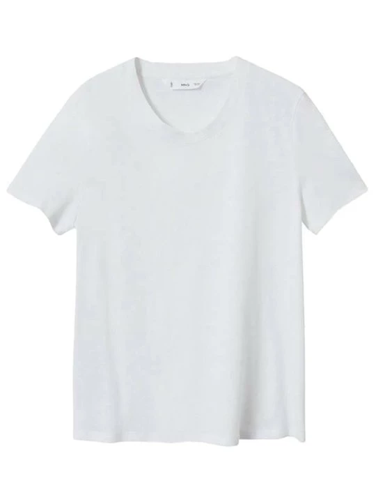 Foto van product T-shirt basic Mango wit