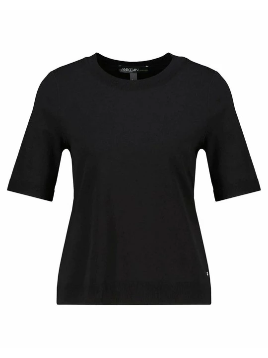 Foto van product T-shirt basic Marc Cain zwart