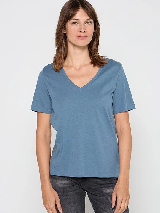 Foto van product T-shirt basic Marc O'Polo blauw