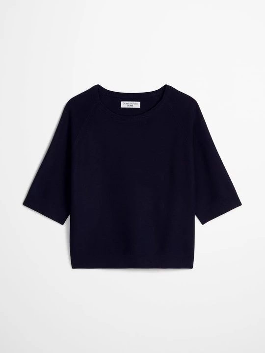 Foto van product T-shirt basic Marc O'Polo donkerblauw