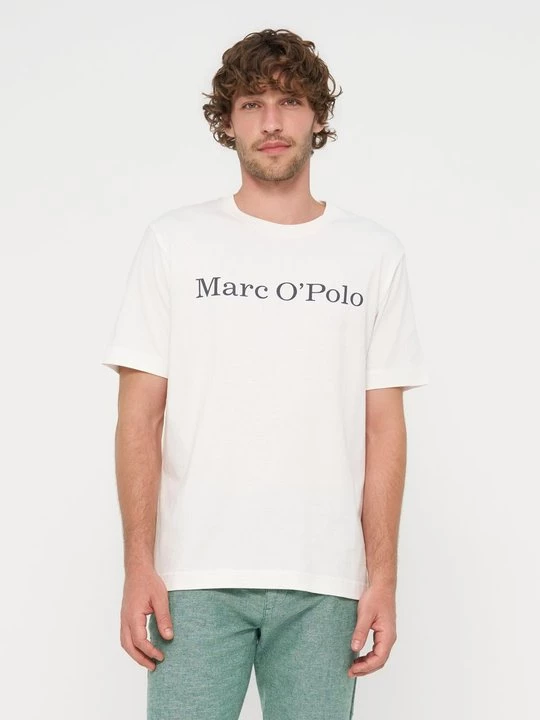Foto van product T-shirt basic Marc O'Polo wit