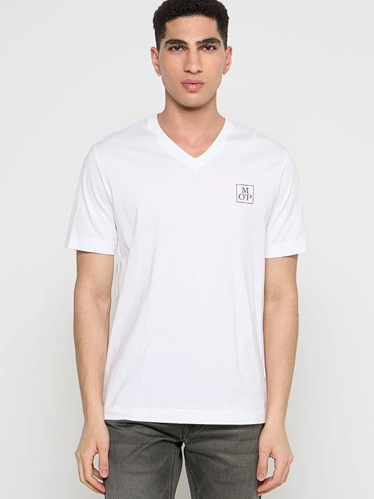 Foto van product T-shirt basic Marc O'Polo wit