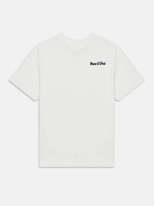 Foto van product T-shirt basic Marc O'Polo wit