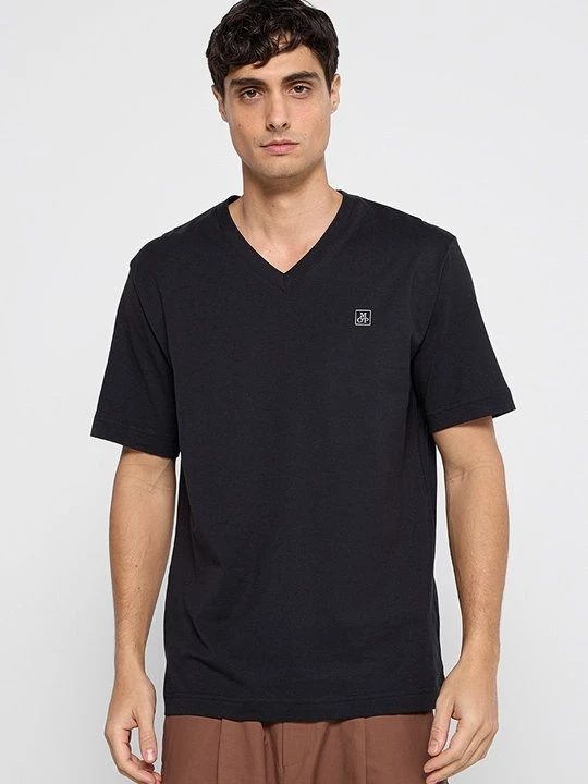 Foto van product T-shirt basic Marc O'Polo zwart