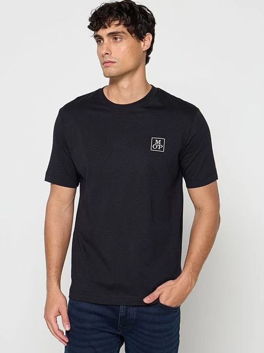 Foto van product T-shirt basic Marc O'Polo zwart