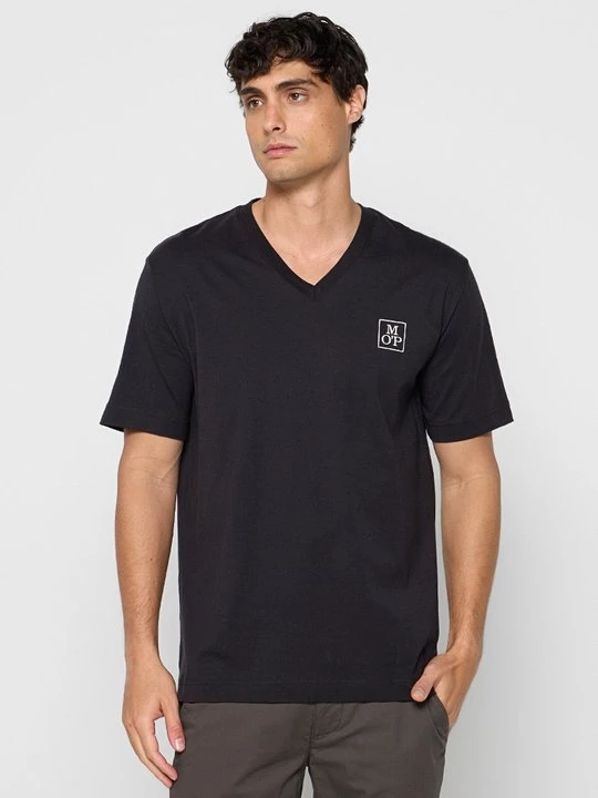 Foto van product T-shirt basic Marc O'Polo zwart