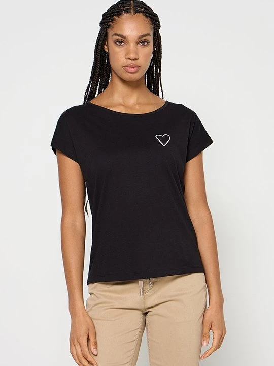 Foto van product T-shirt basic Marc O'Polo zwart