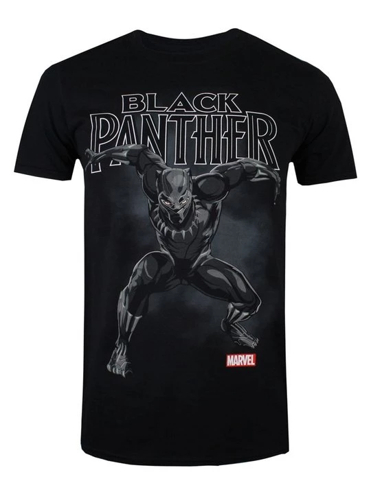 Foto van product T-shirt basic Marvel zwart