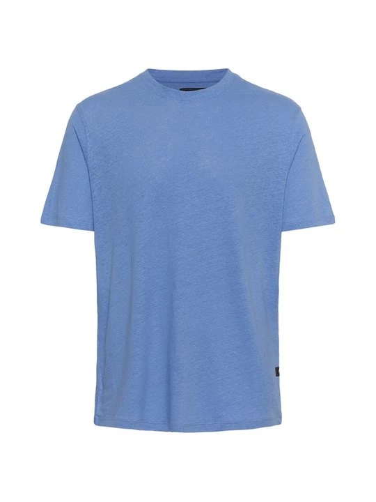 Foto van product T-shirt basic Matinique lichtblauw