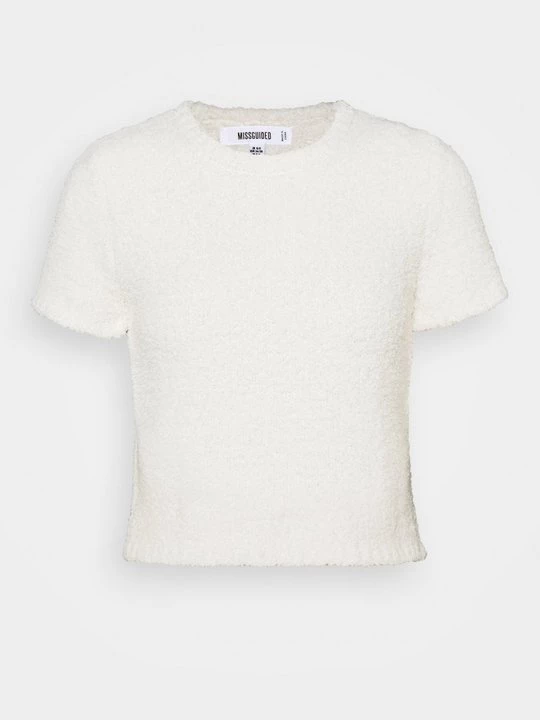 Foto van product T-shirt basic Missguided crème