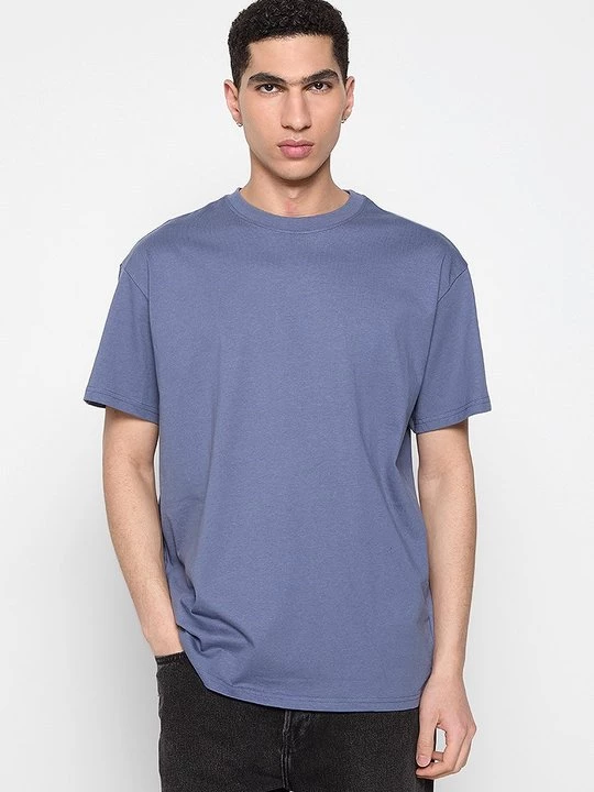 Foto van product T-shirt basic Mister Tee blauw