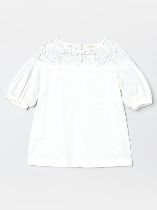 Foto van product T-shirt basic Monnalisa beżowy