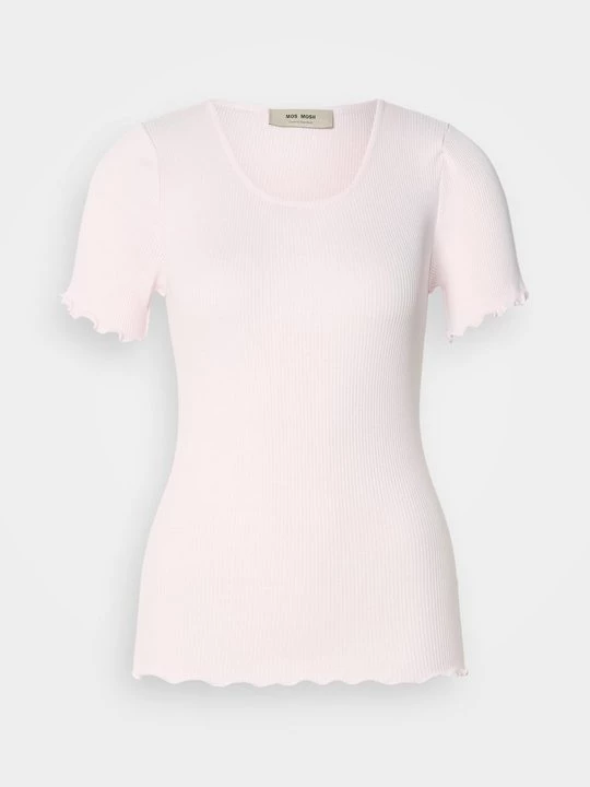 Foto van product T-shirt basic MOS MOSH roze